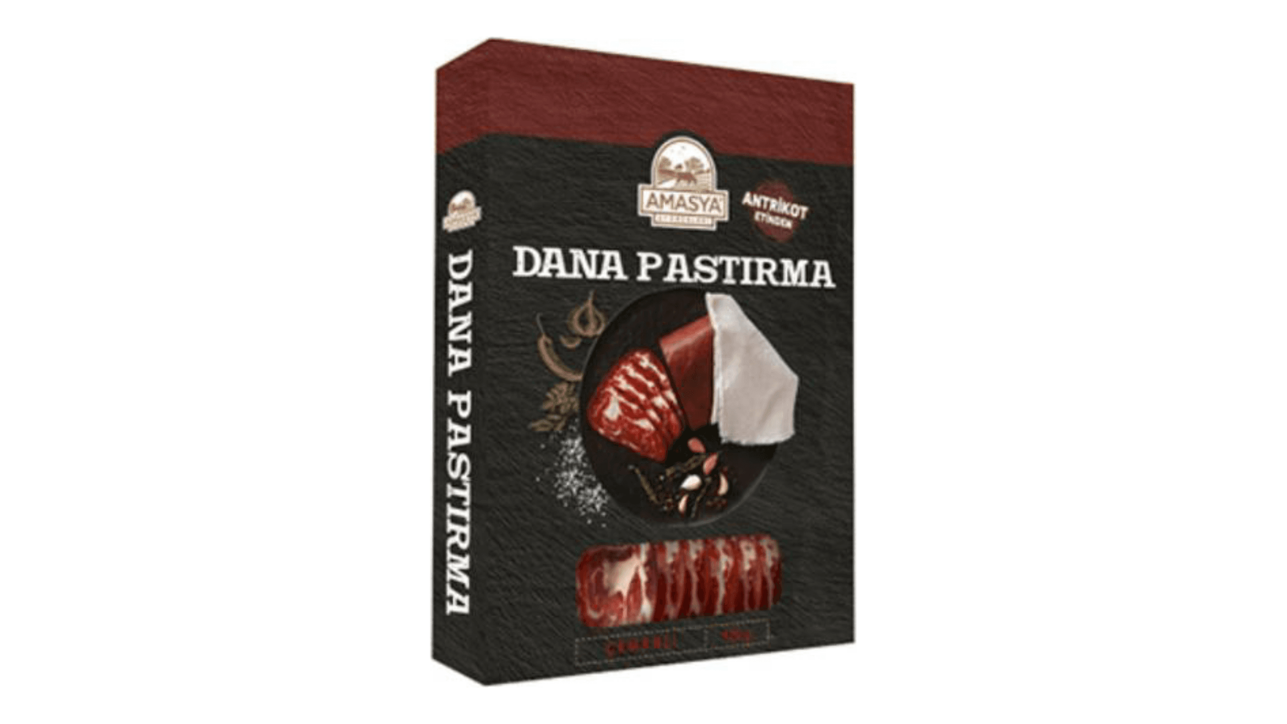 Dana Antrikot Pastırma – Çemenli 120 gr.