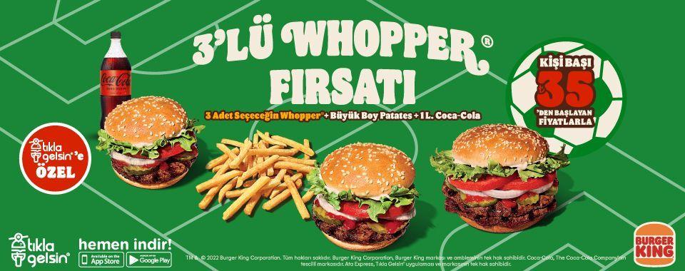 Burger King® - Futbol Keyfini Taçlandıran Menüler